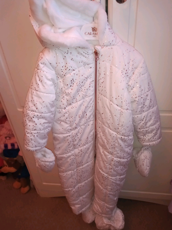 asda girls snowsuit